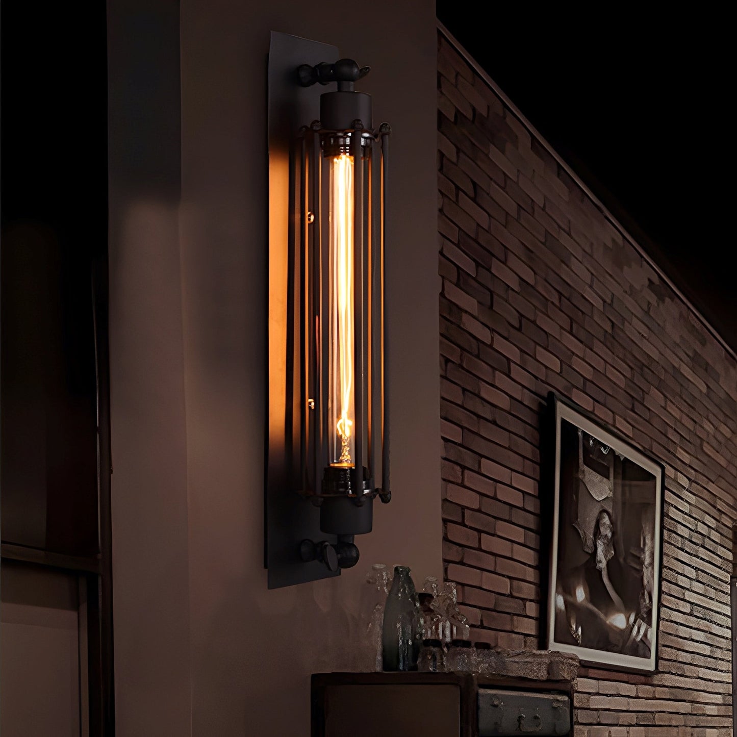Kaya – Industrielle Retro-Wandleuchte