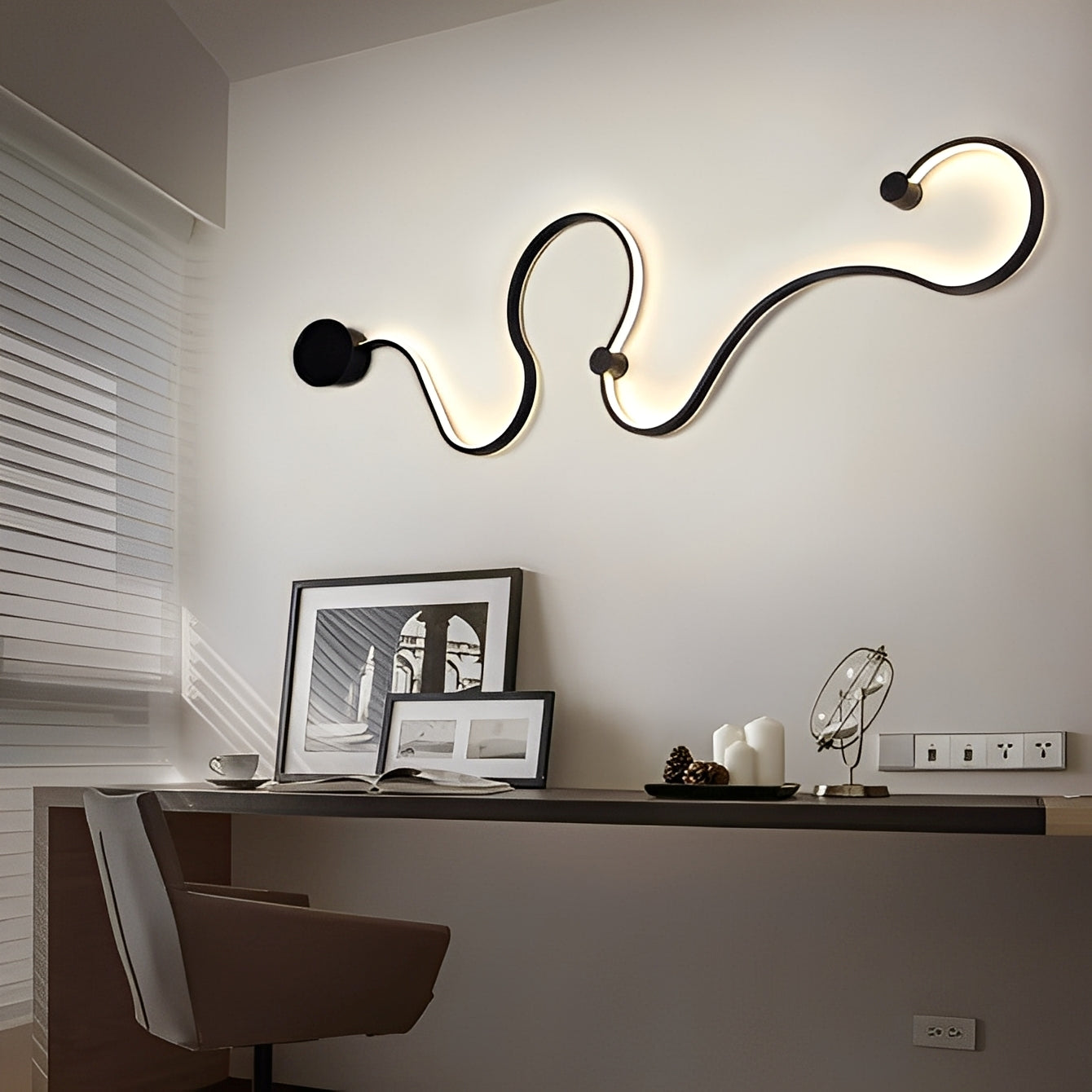 Mya – Einfache LED-Wandleuchte