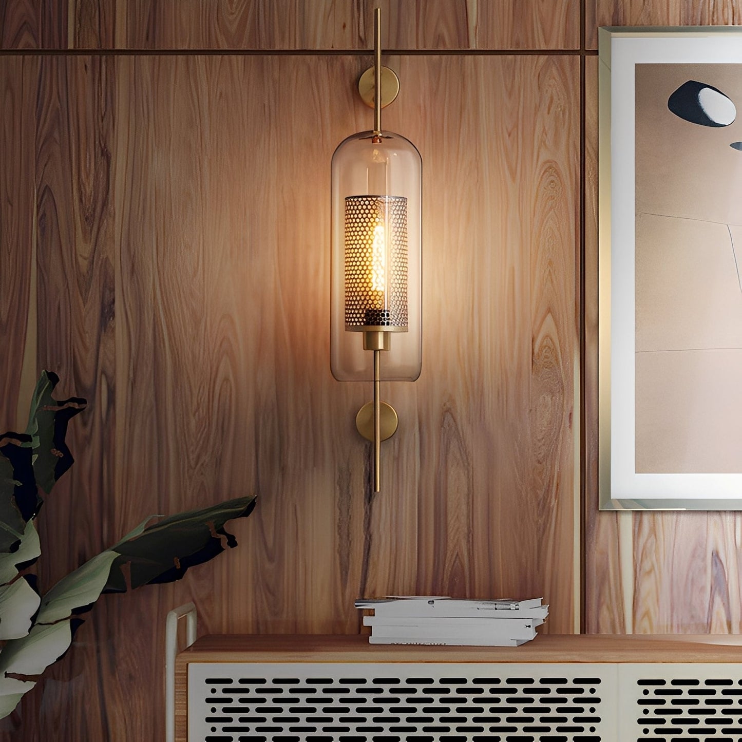 Nova – LED-Wandleuchte im Vintage-Stil