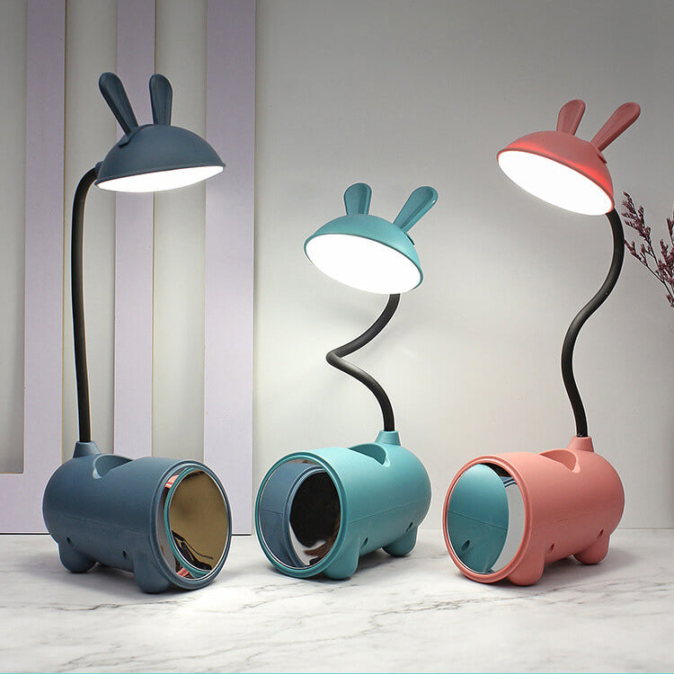Multifunktionale Touch-Schreibtischlampe mit Stifthalter & USB – Ideal fürs Kinderzimmer