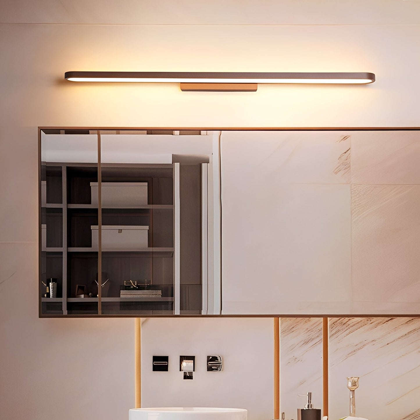 Evelyn – Edler LED-Rundspiegel