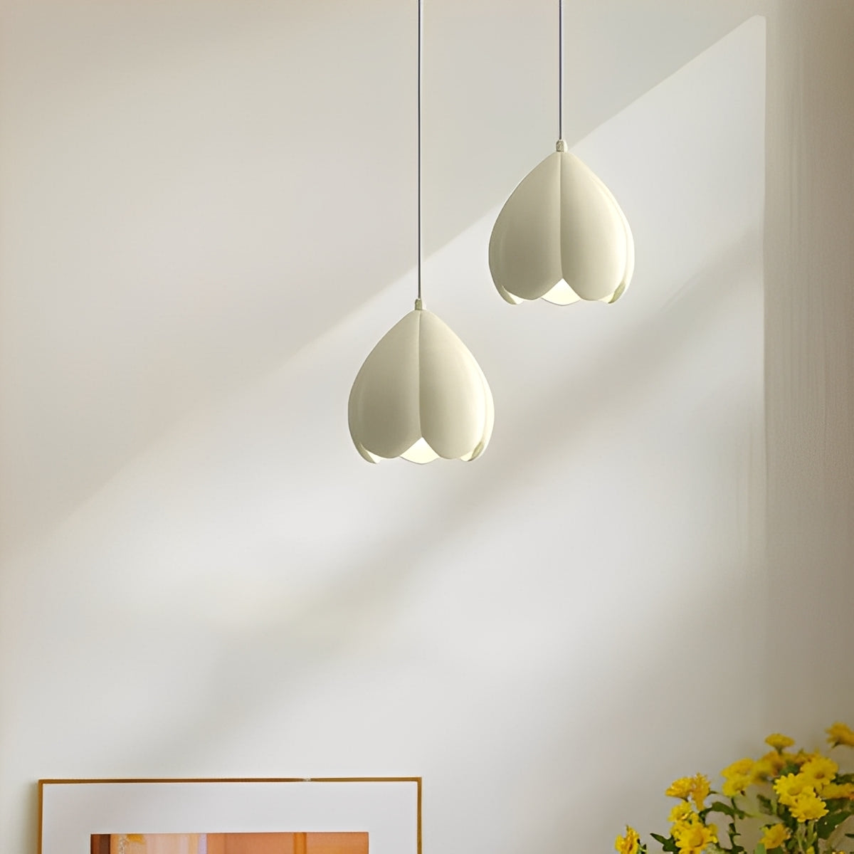 Camille – Hängelampe in Blumenform
