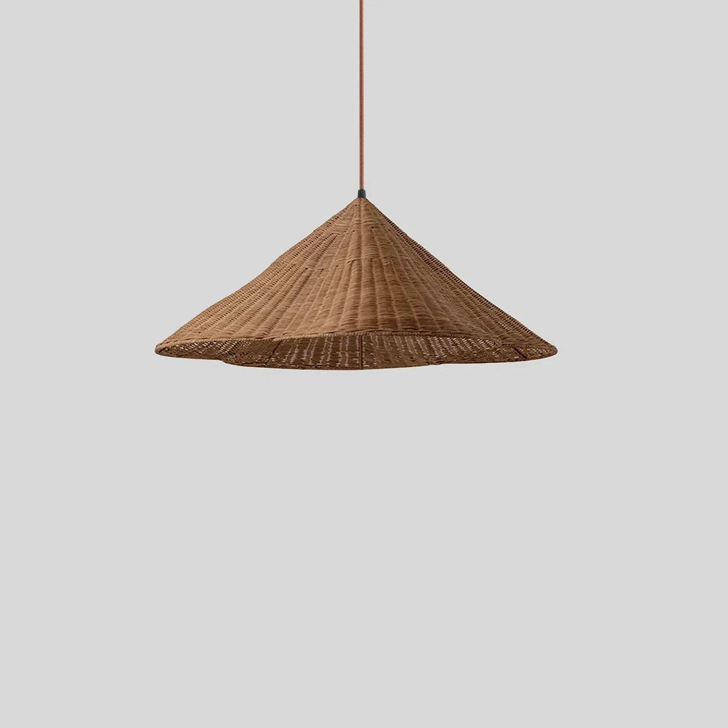 Isla – Boho Geflochtene Hängelampe