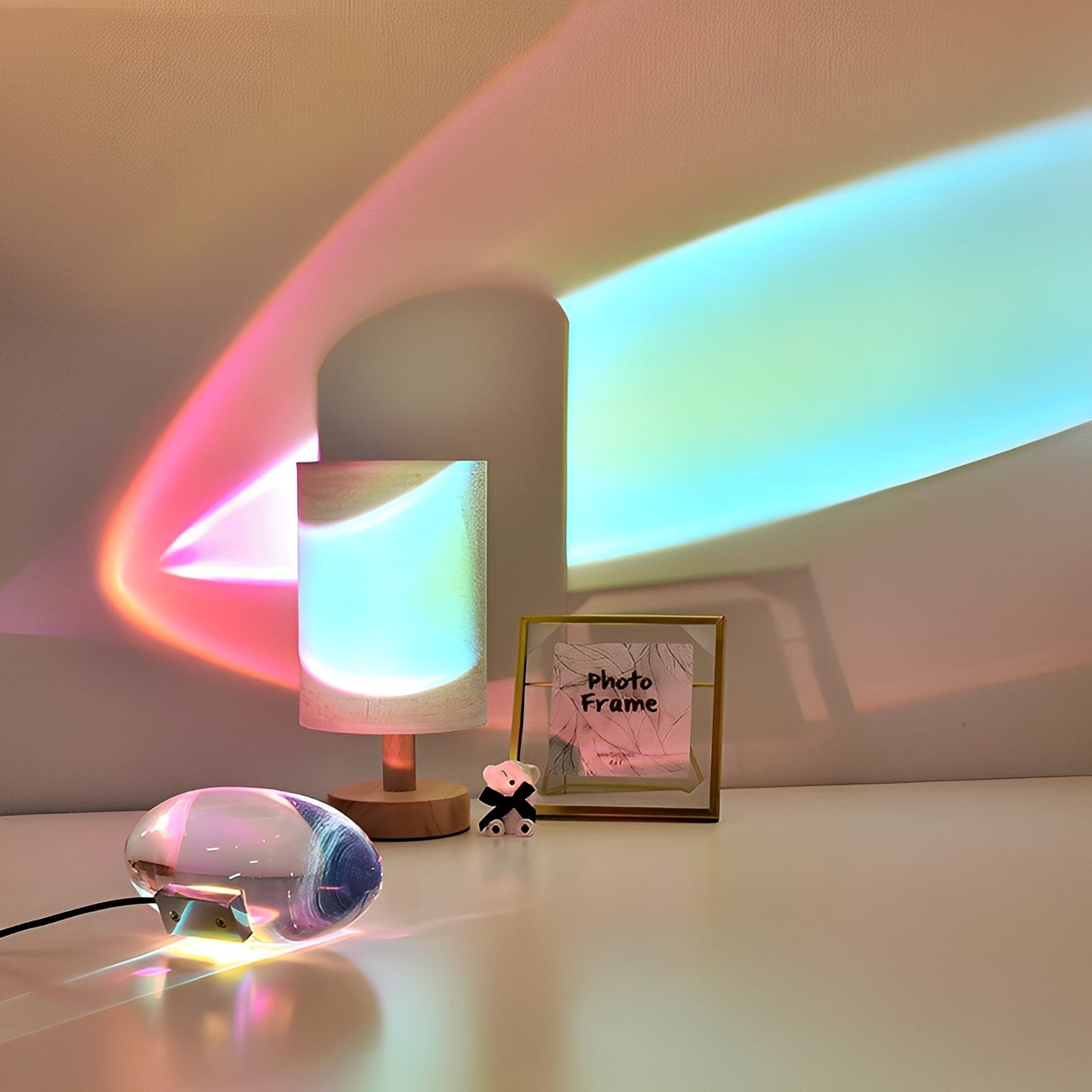 Awra – Kristall-Lampe mit LED-Licht
