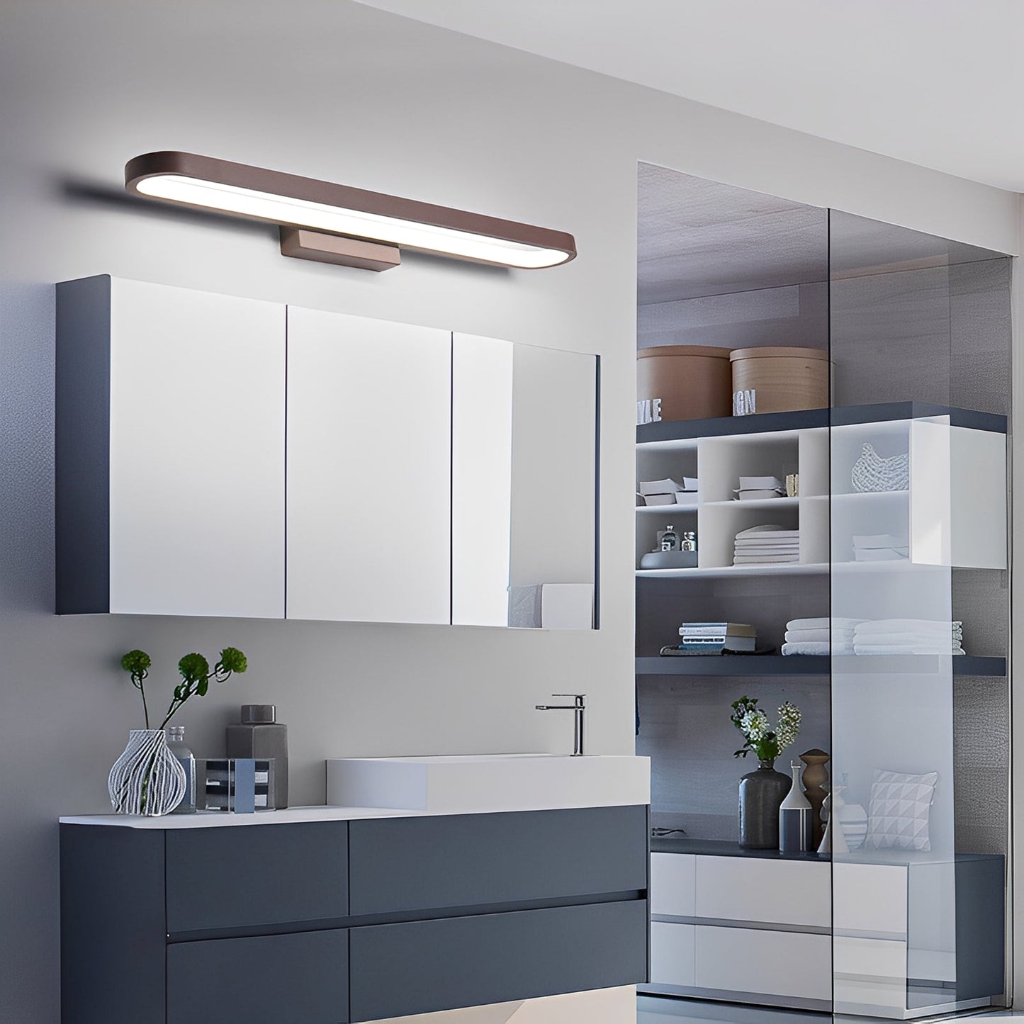 Evelyn – Edler LED-Rundspiegel