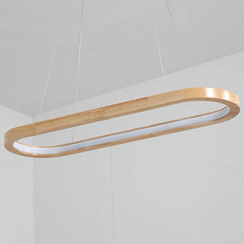 NordicBeam – Moderne LED-Pendelleuchte aus Holz und Metall