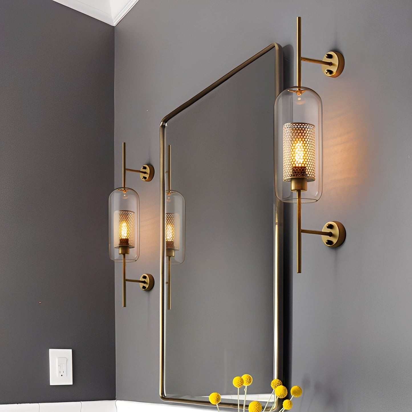 Nova – LED-Wandleuchte im Vintage-Stil