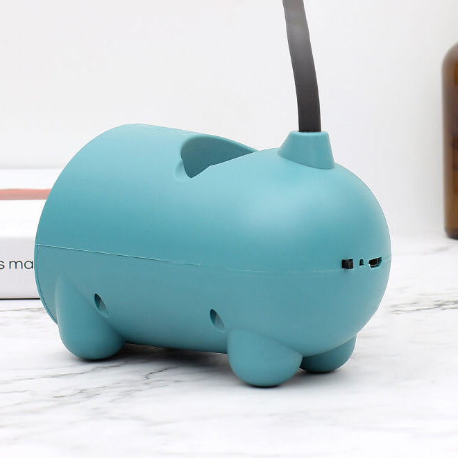 Multifunktionale Touch-Schreibtischlampe mit Stifthalter & USB – Ideal fürs Kinderzimmer