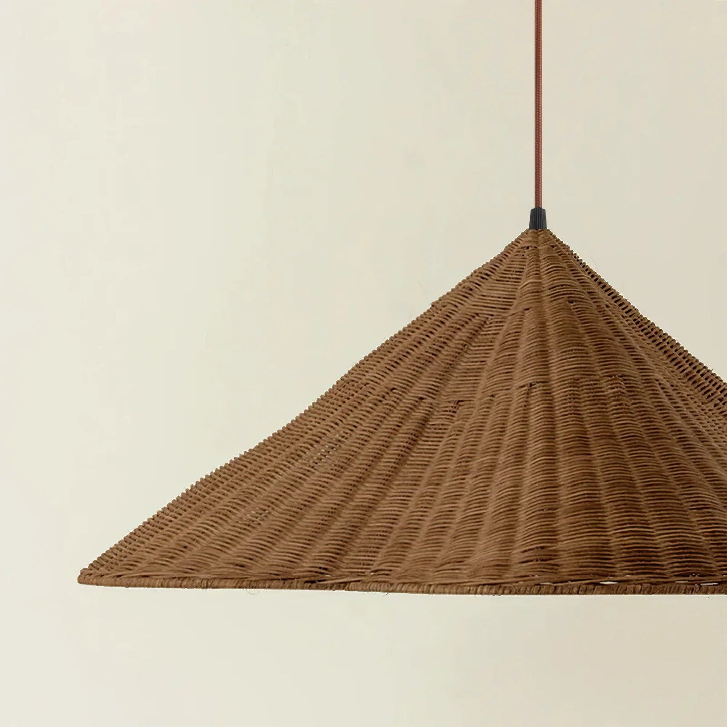 Isla – Boho Geflochtene Hängelampe