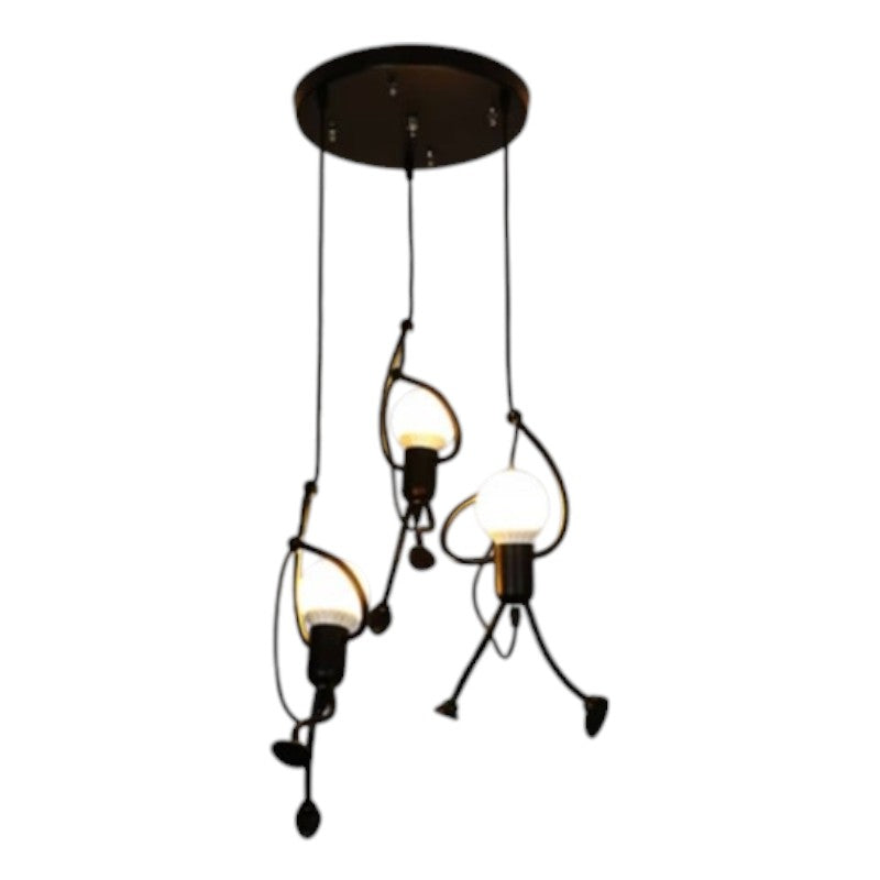 IronRetro – Industrielle Tischlampe im Superhelden-Look