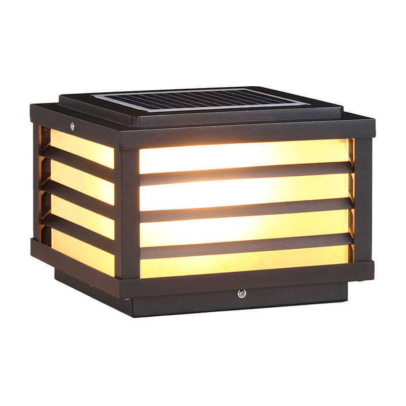 Hugo – Solar-Außenleuchte im Säulenstil