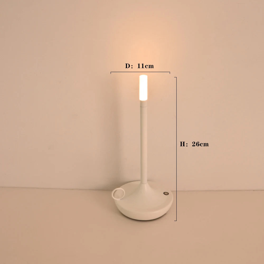 Elina – Tragbare Retro-Tischlampe mit Kerzenlicht-Effekt