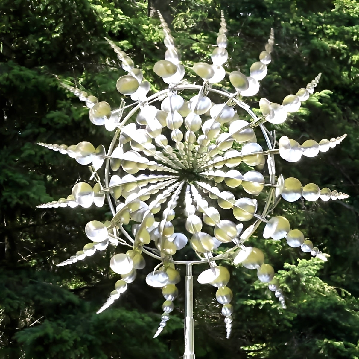 MetalWhirl – Edelstahl-Windmühle