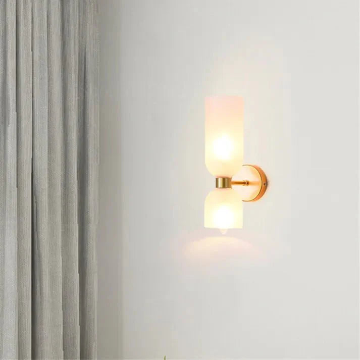 DuoGlas – Doppelköpfige LED-Wandleuchte