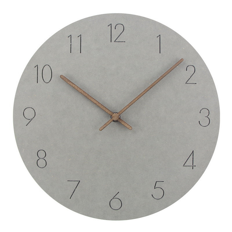 Riley – Lautlose Skandinavische Wanduhr