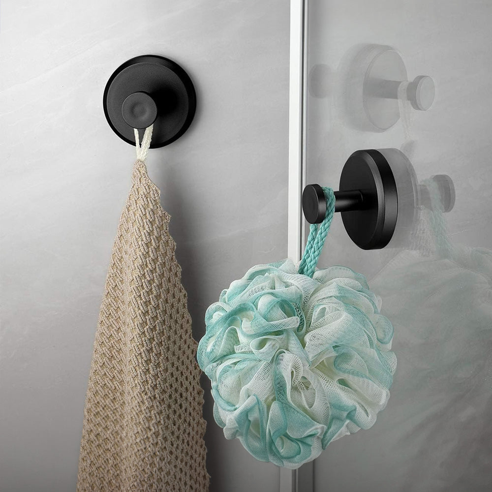 BathroomBuddy – Saugnapfhaken-Set für Bad & Küche (2 Stück)