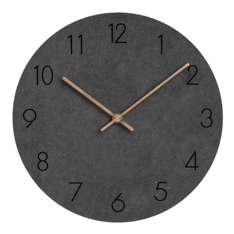 Riley – Lautlose Skandinavische Wanduhr
