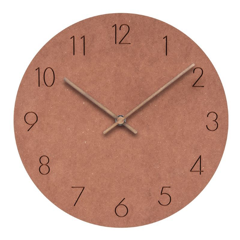 Riley – Lautlose Skandinavische Wanduhr