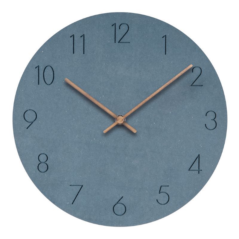 Riley – Lautlose Skandinavische Wanduhr
