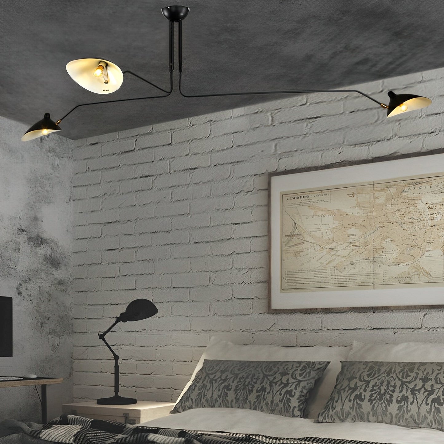 Ylva – Moderne Hängelampe mit Entenschnabel-Stil