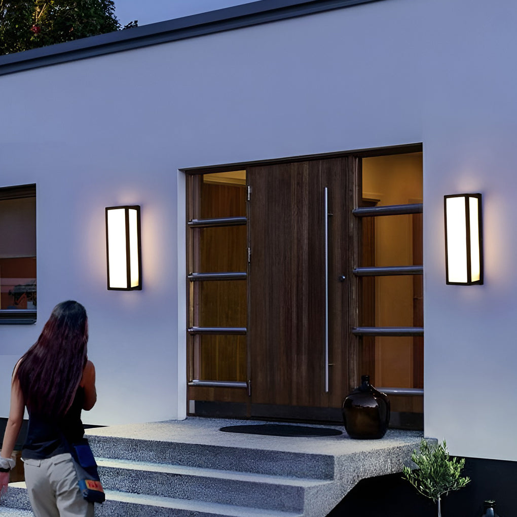 Sakura – Rechteckige LED-Wandleuchte