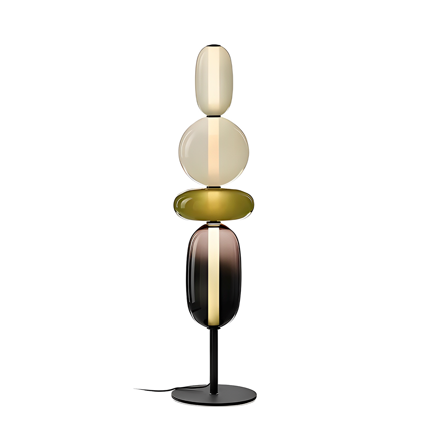PrismGlow – Bunte Glas-Stehlampe mit beeindruckenden Lichteffekten