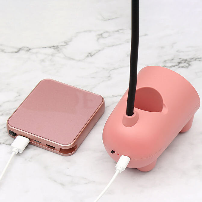 Multifunktionale Touch-Schreibtischlampe mit Stifthalter & USB – Ideal fürs Kinderzimmer
