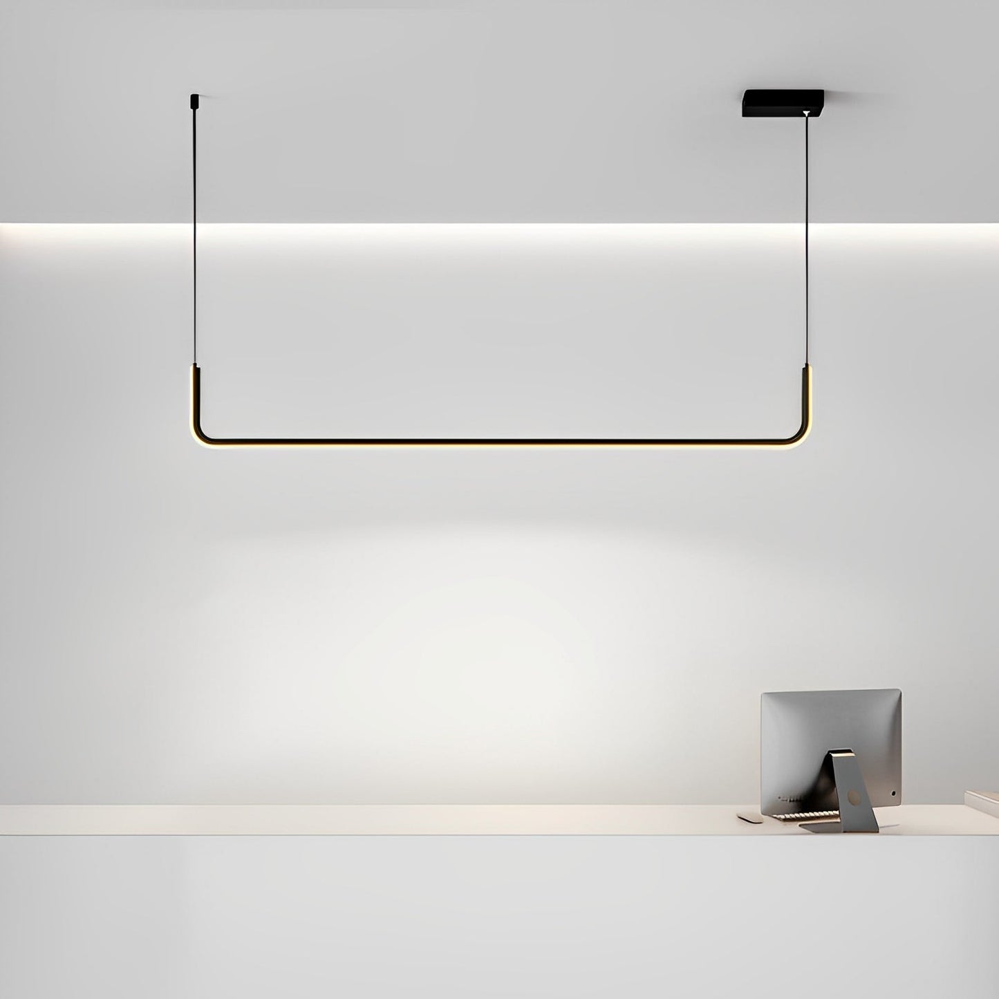 Analyn – Schlichte LED-Deckenlampe mit Metallschirmen