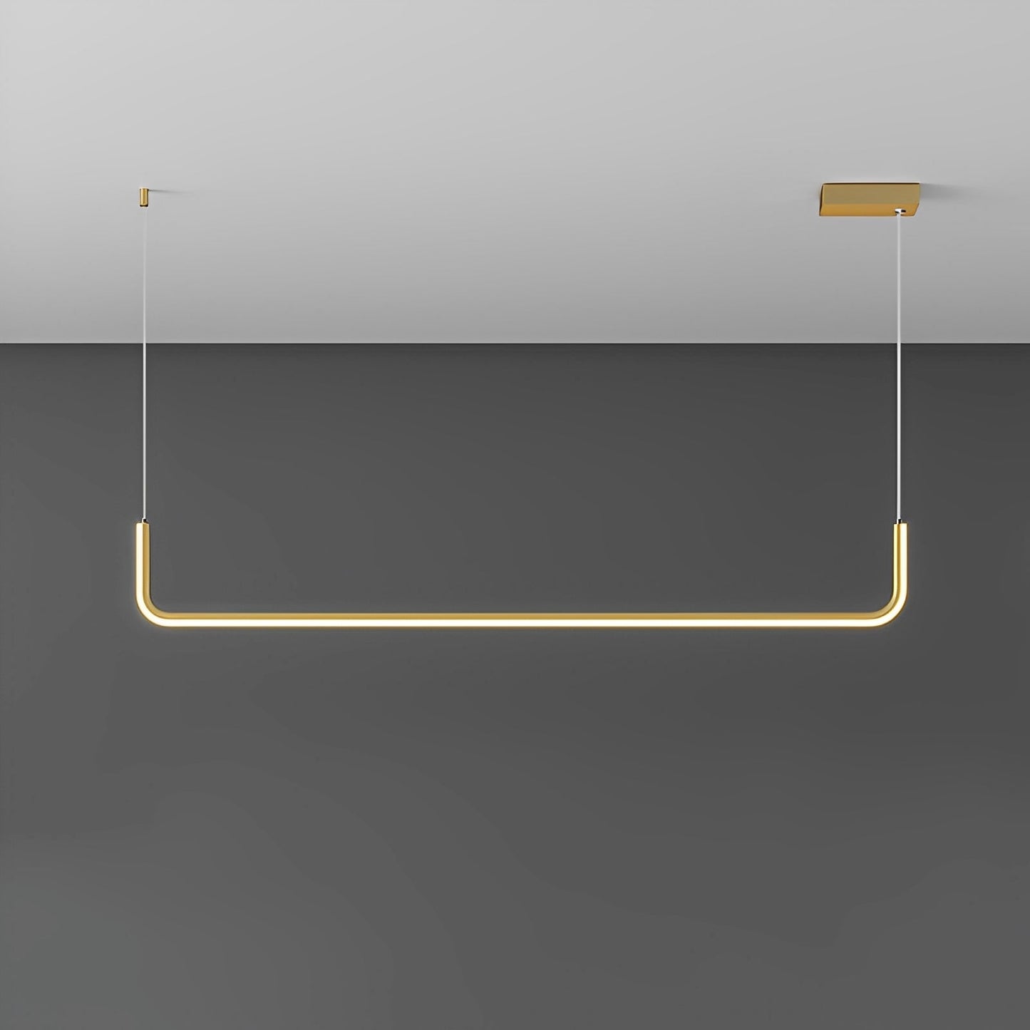 Analyn – Schlichte LED-Deckenlampe mit Metallschirmen