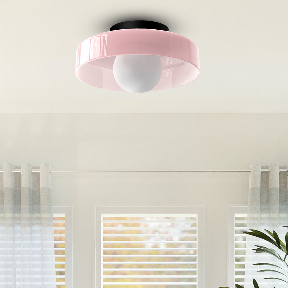 Solira – Runde LED-Leuchte für die Decke mit Wandmontagemöglichkeit
