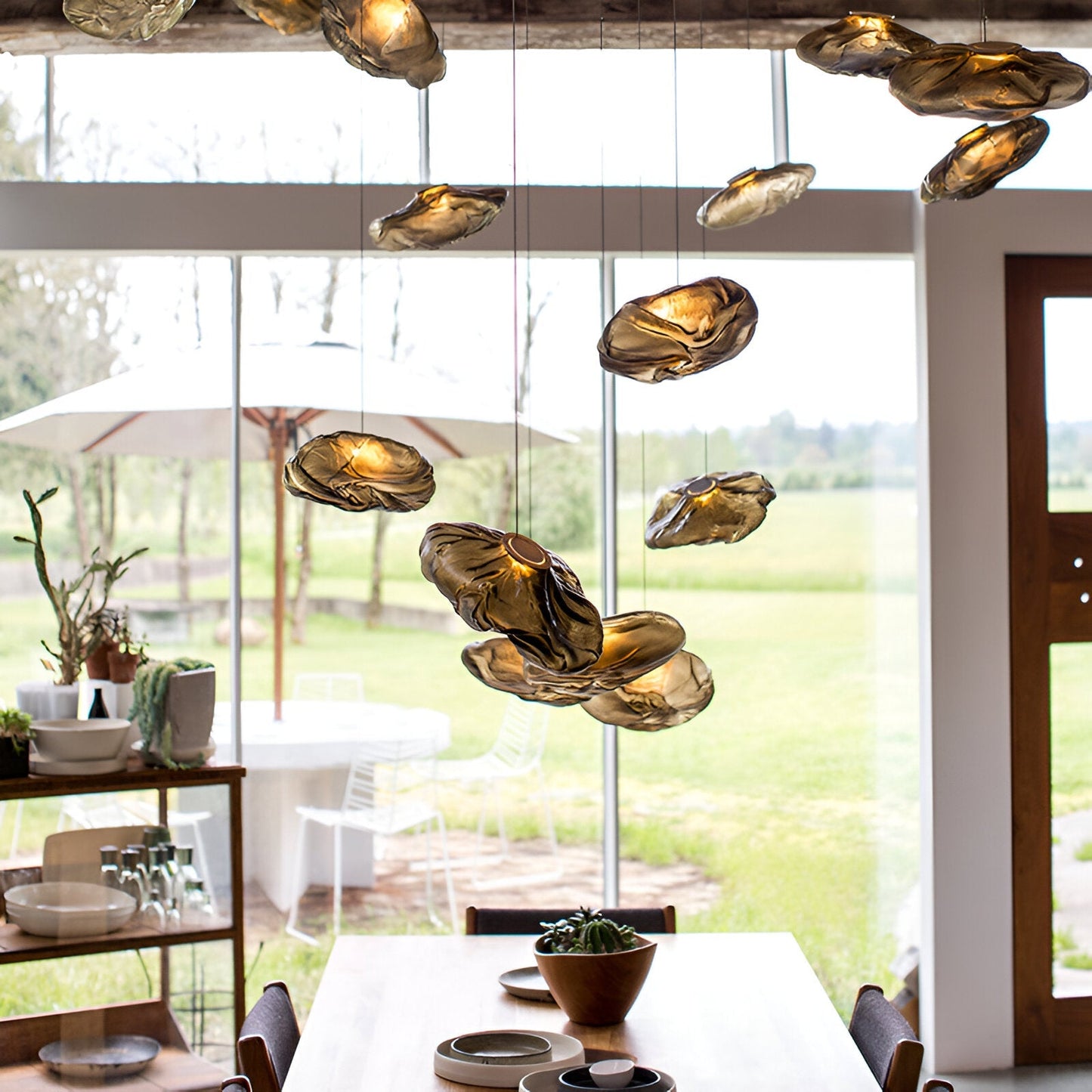 Dorian – Elegante LED-Glas-Hängelampe
