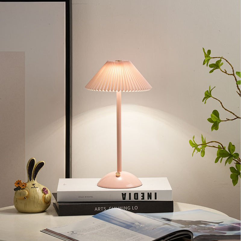 Cleah – Klappbare Nachttischlampe mit Ladestation