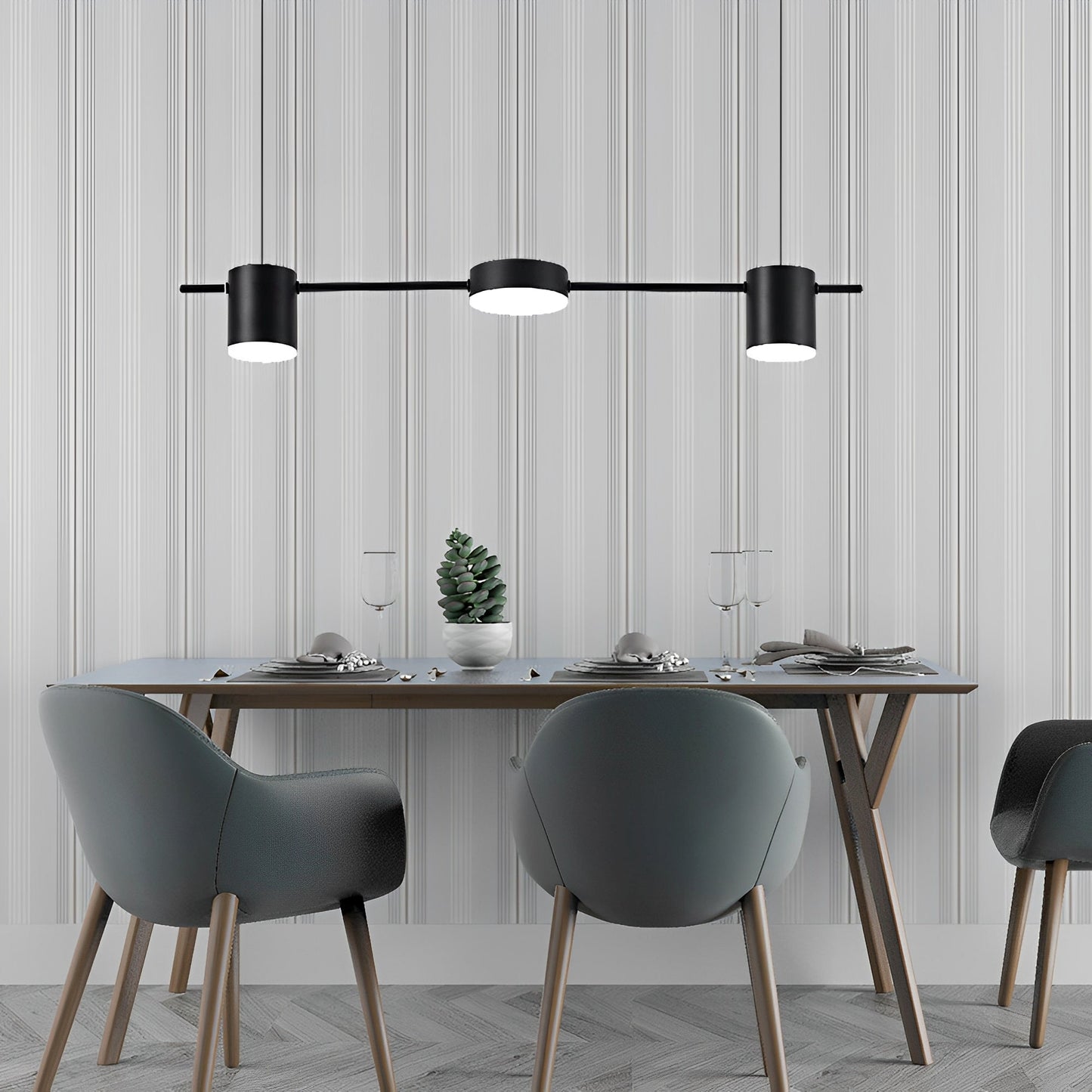 Daro – Zeitgemäße Hängelampe aus Aluminium