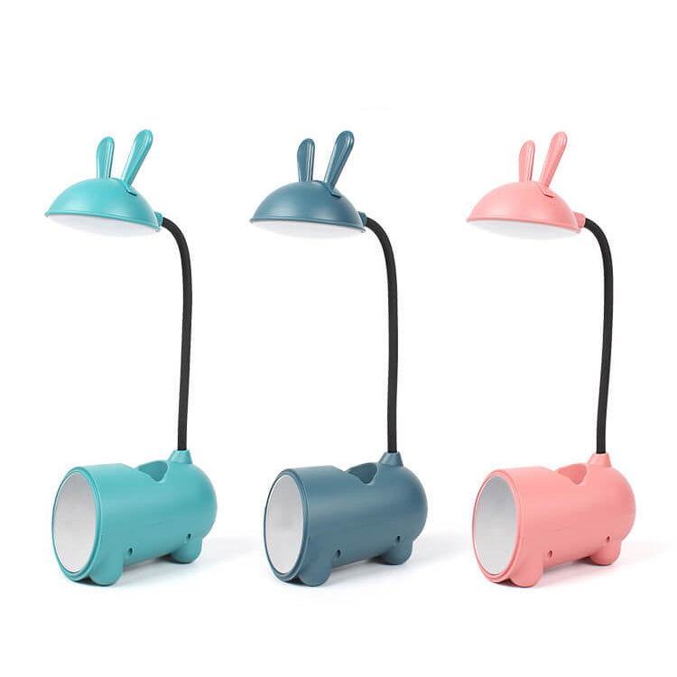 Multifunktionale Touch-Schreibtischlampe mit Stifthalter & USB – Ideal fürs Kinderzimmer