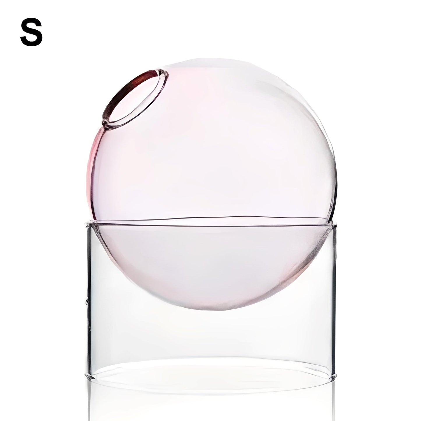 Amira – Farbige Glas Kugelvase Deko