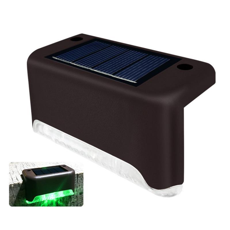 Wetterfeste Solar-Treppenlichter für außen (4er-Set)