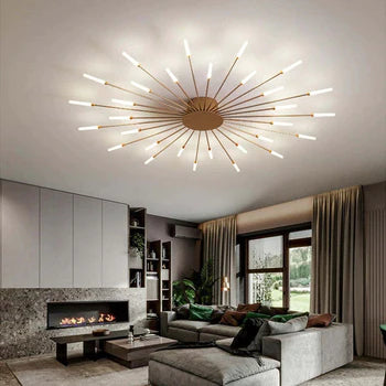 FireGlow – Deckenlampe mit funkelndem Feuerwerk-Design