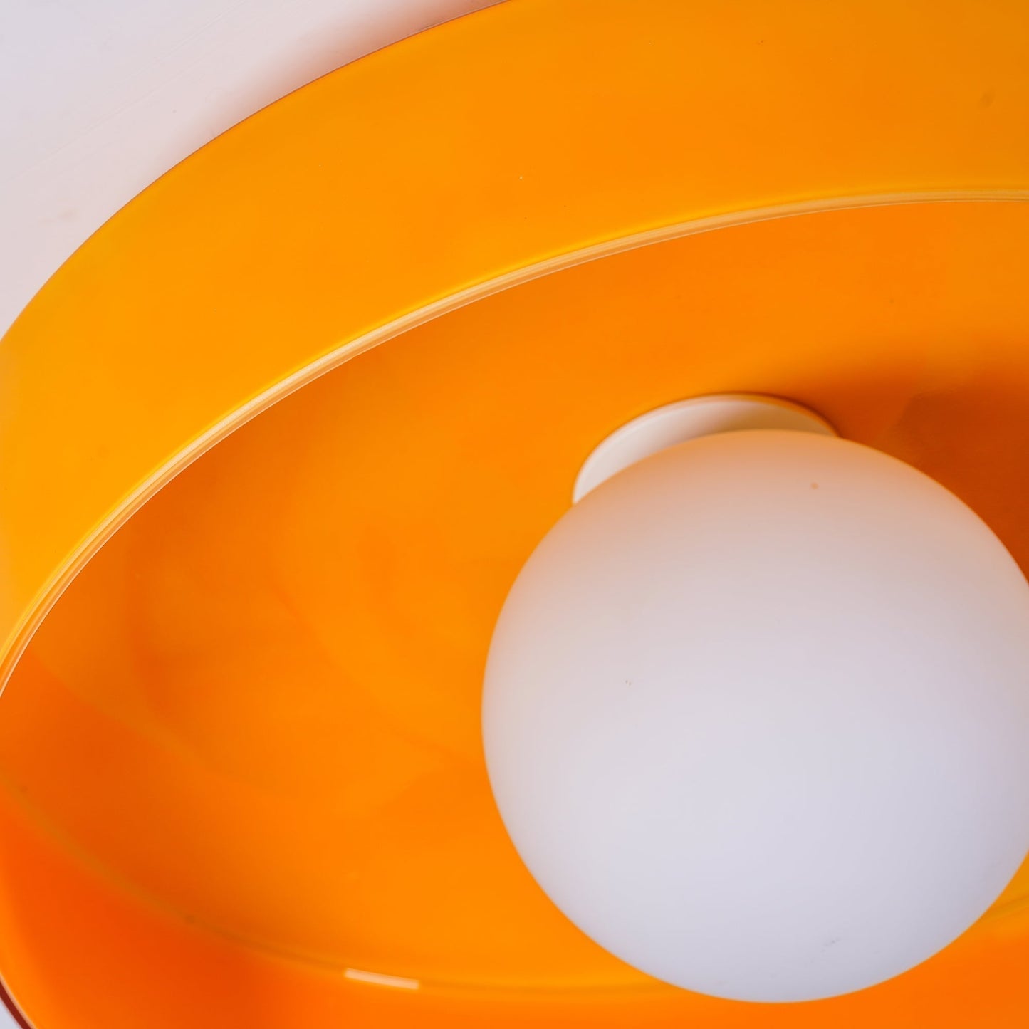 Camille – Französische Retro-Deckenlampe aus Glas