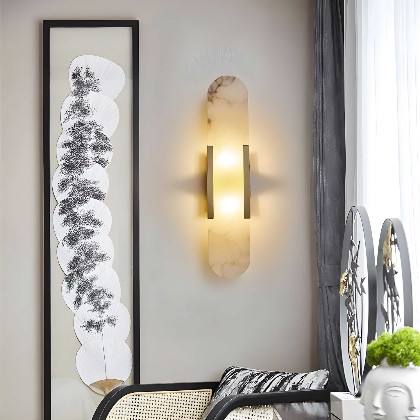 Samuel – Moderne Nachttisch-Wandlampe