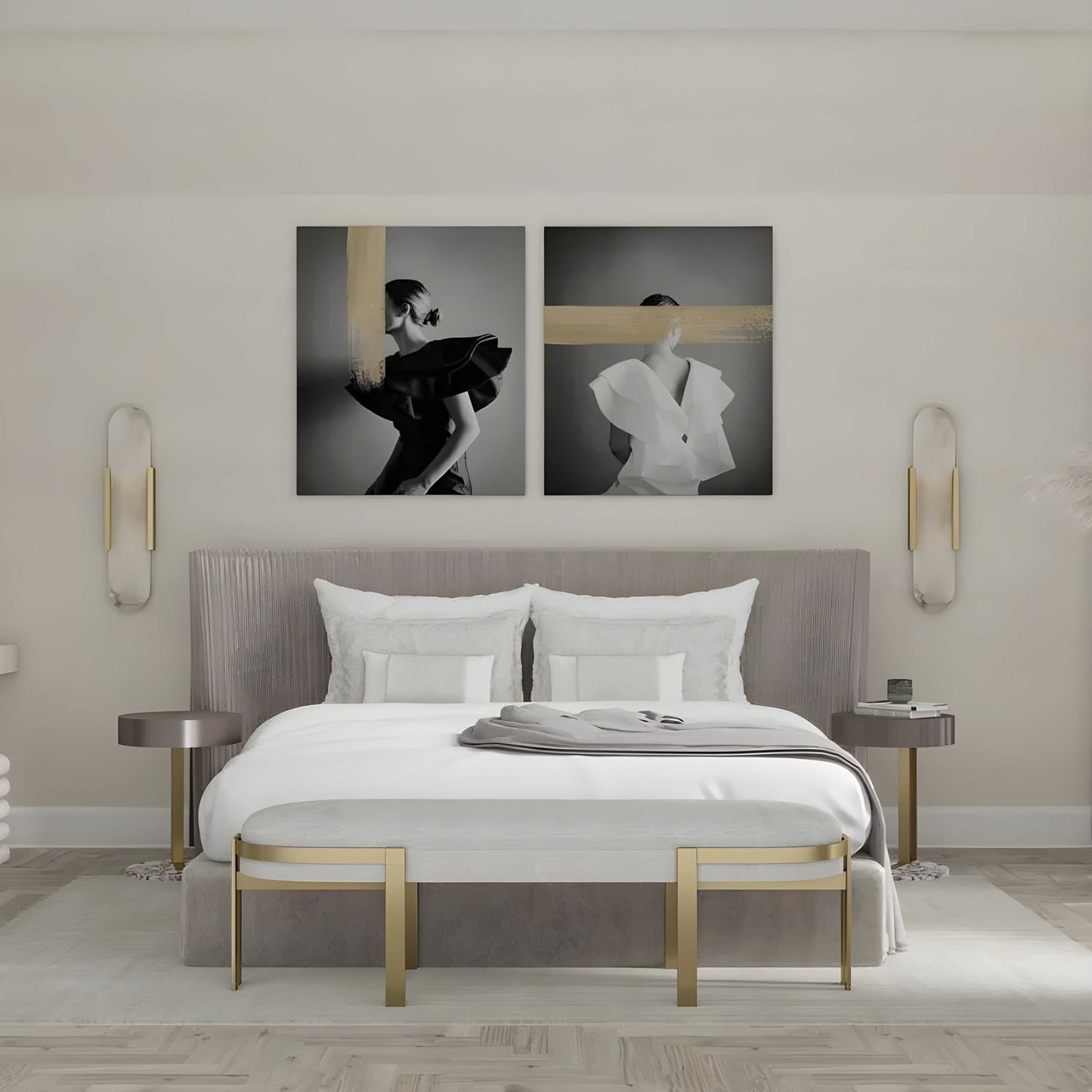 Samuel – Moderne Nachttisch-Wandlampe