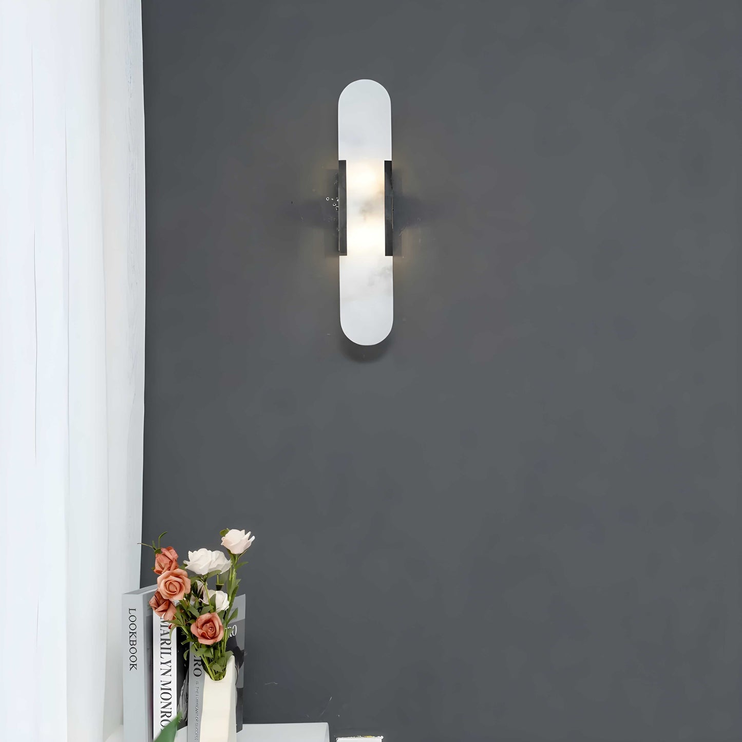 Samuel – Moderne Nachttisch-Wandlampe