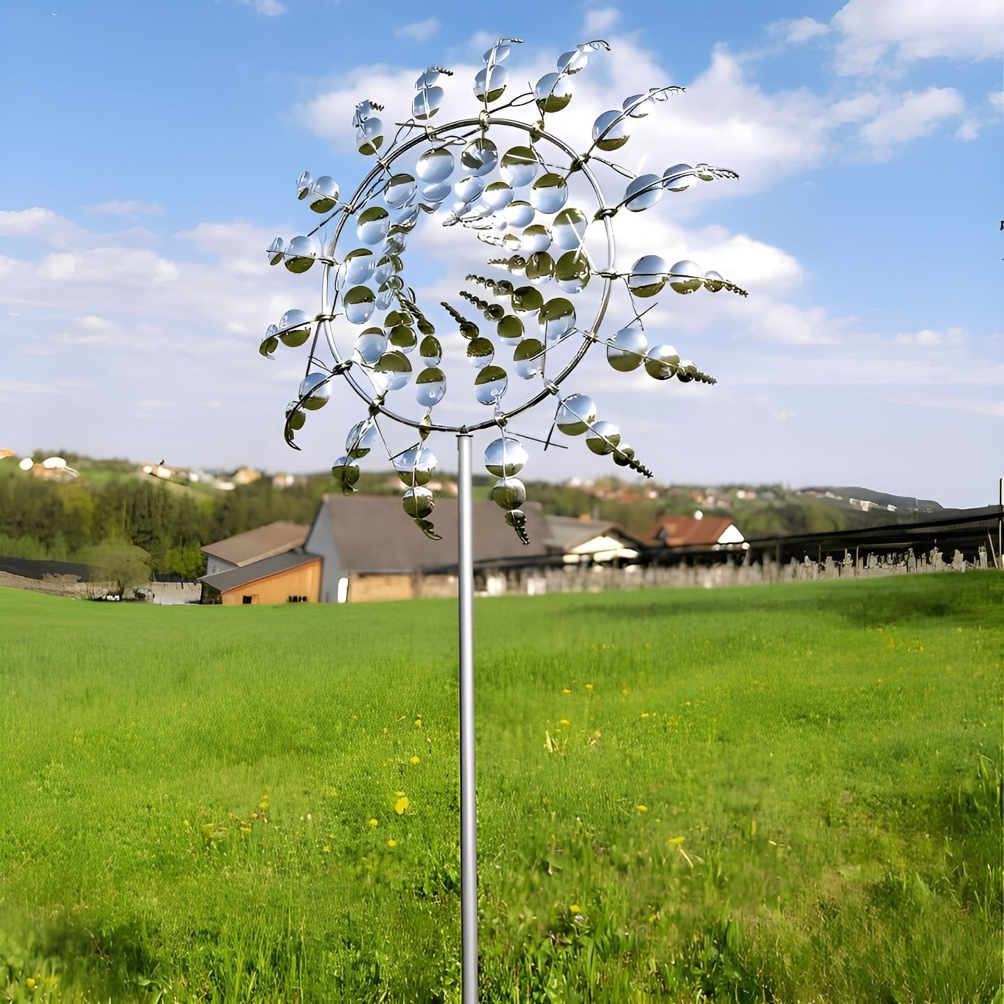 MetalWhirl – Edelstahl-Windmühle