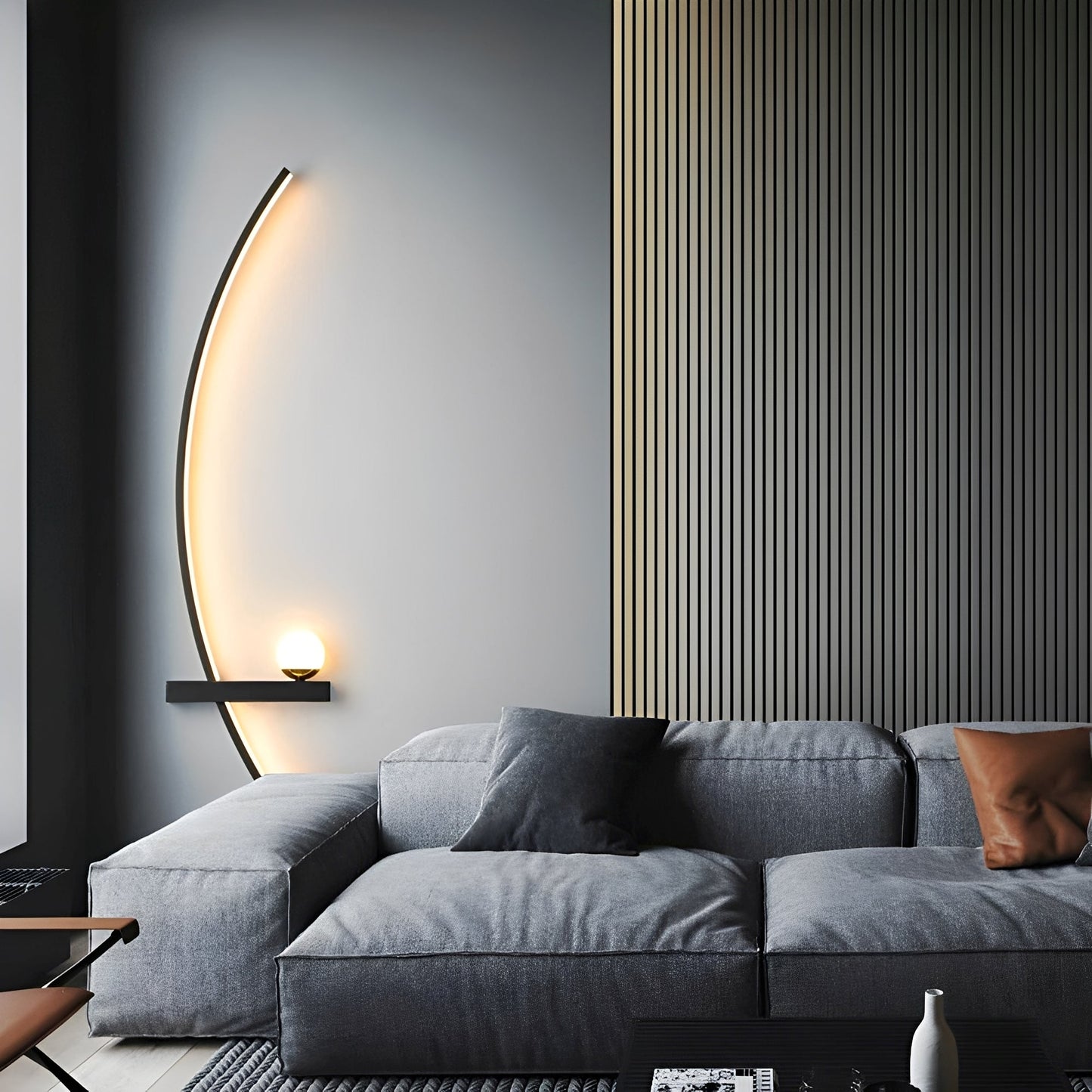 Fineas – Moderne Gitter-Wandleuchte