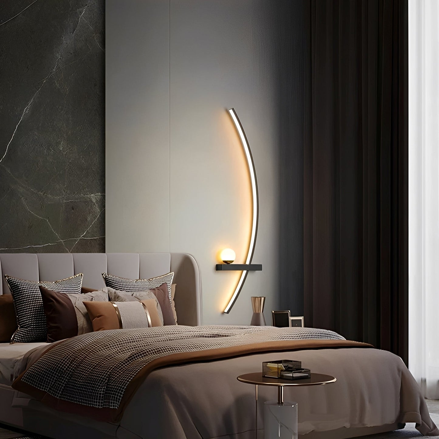 Fineas – Moderne Gitter-Wandleuchte