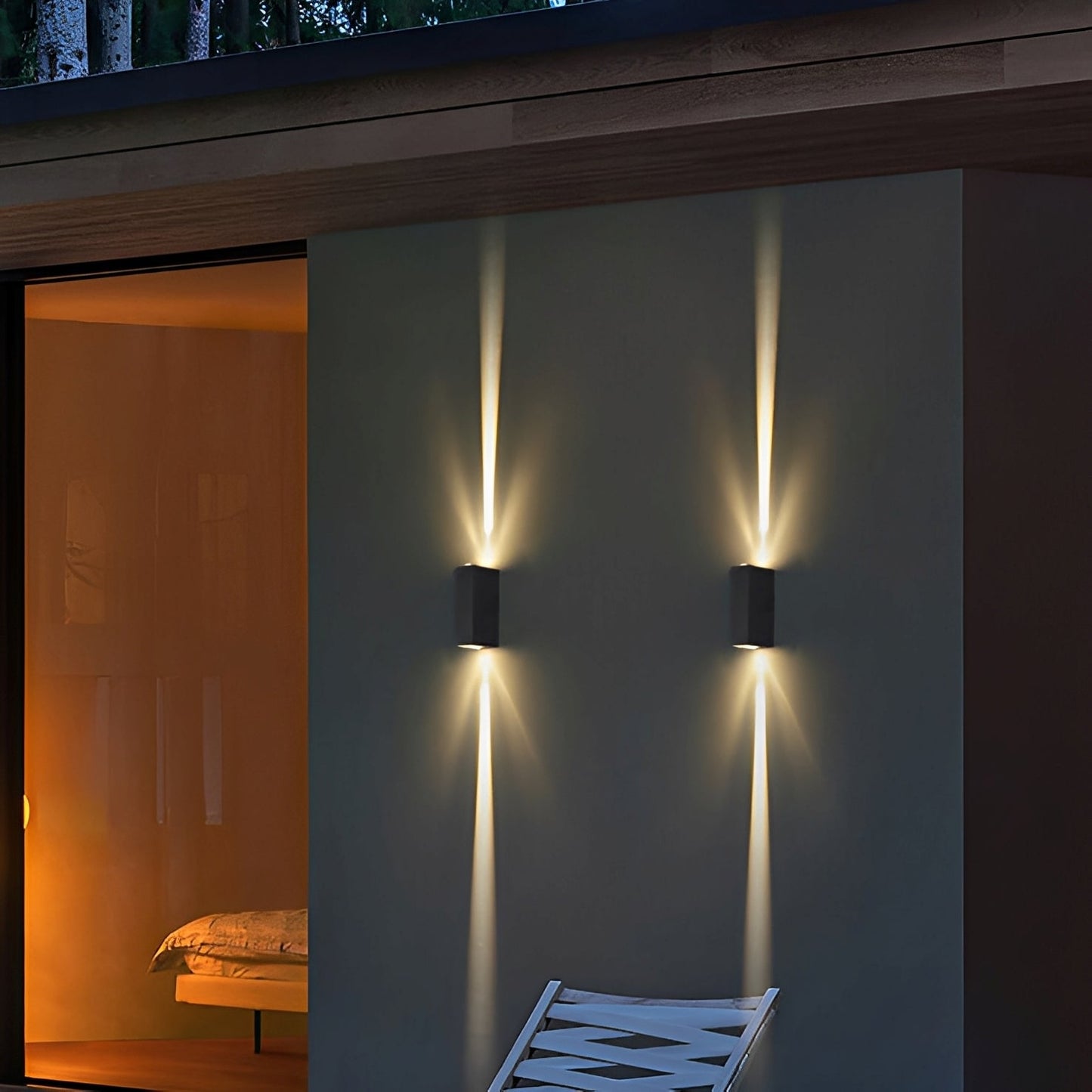 Aeris – LED Außenwandleuchte