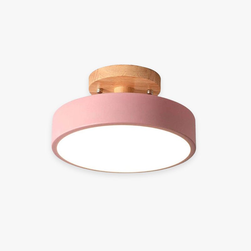 HolzGlanz – Moderne Deckenlampe aus Holz