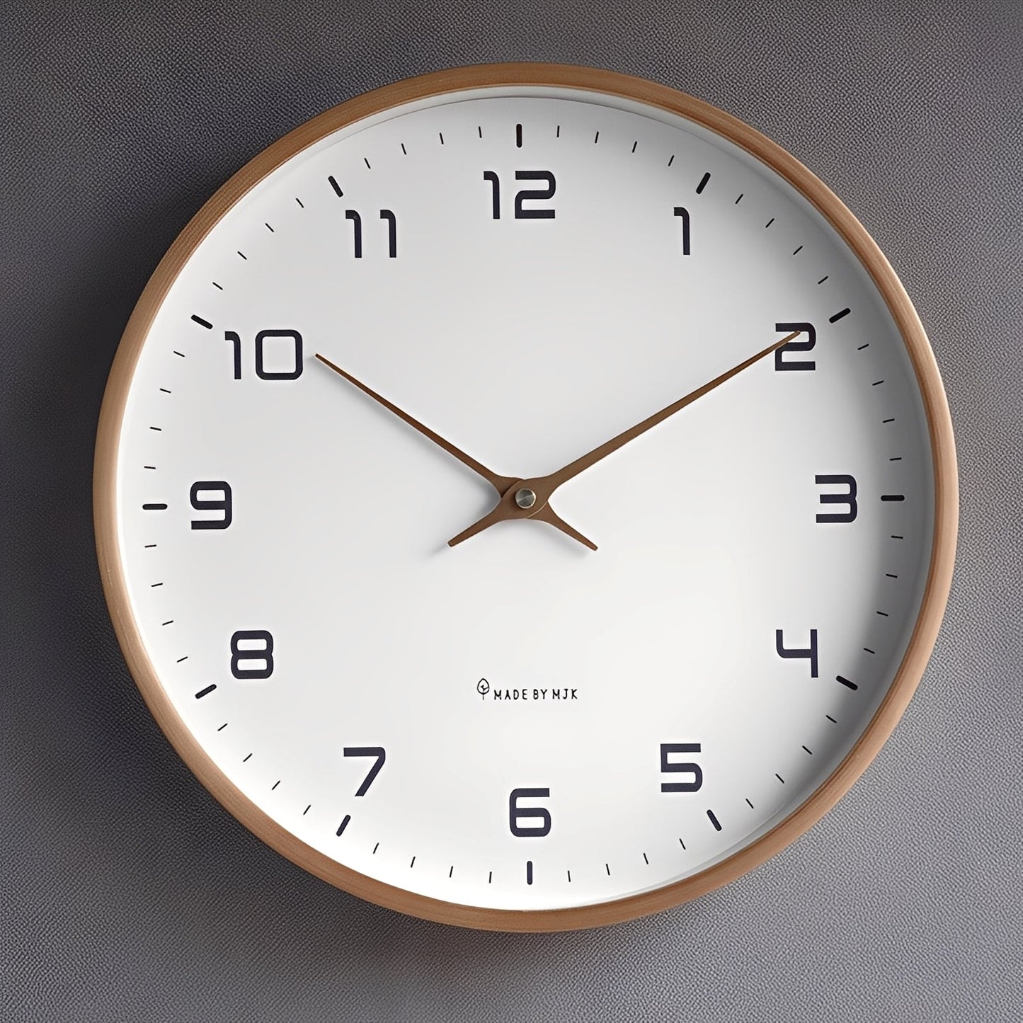 Alden – Wanduhr aus Holz
