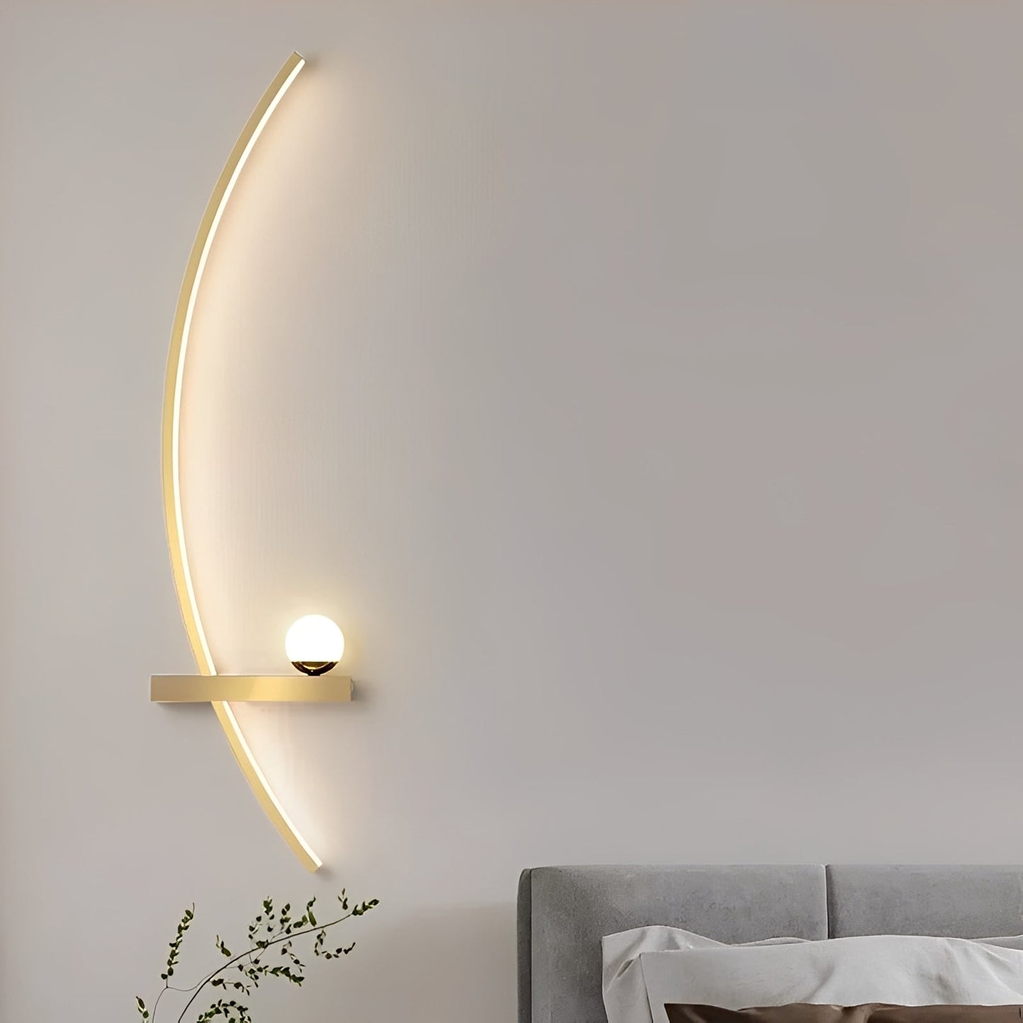 Fineas – Moderne Gitter-Wandleuchte