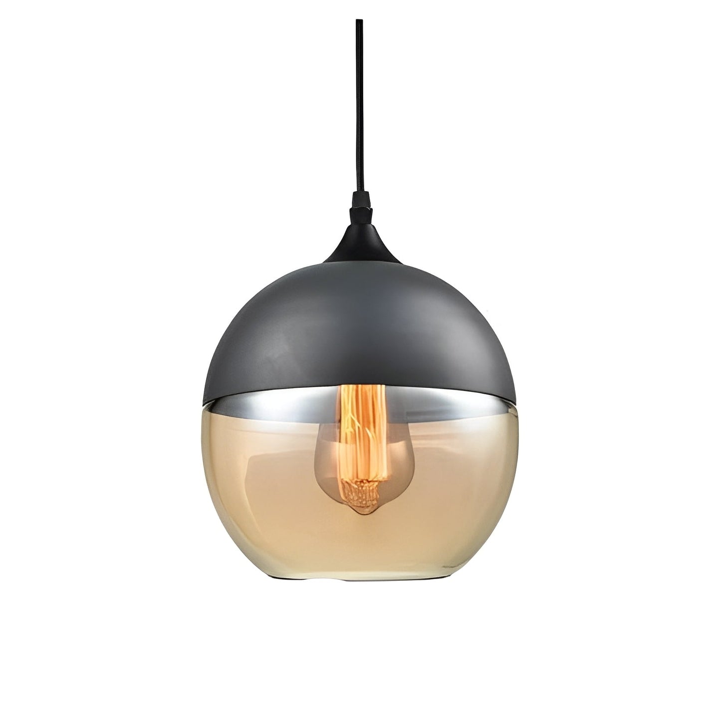 Amira – Industrieller Glas-Luster