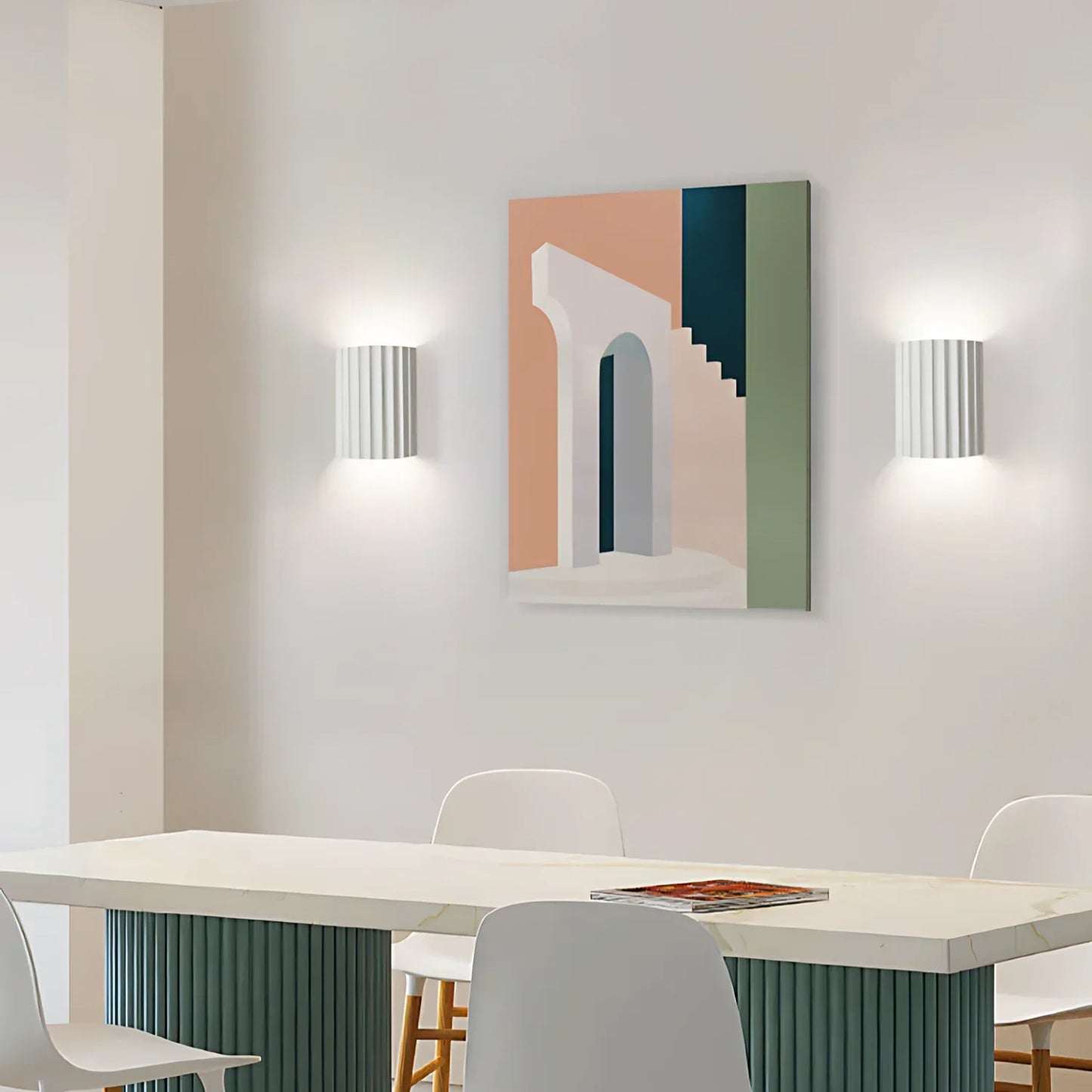Theo – Nordic Style Resin Wandleuchte